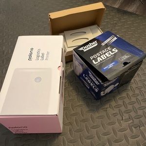 NEW Label Printer, Postage Labels, and Label Holder